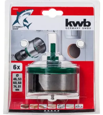Produktbild von KWB Lochsäge PROFI 46 - 81 mm