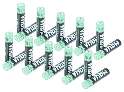 Produktbild von vhbw Akkus AAA, 20 Stück kompatibel mit Panasonic C475, KX-TG1611, KX-TG2511, KX-PRW120, KX-PRS110, KX-TG2521 - Akkuzellen, 1000 mAh, 1,2 V, NiMH