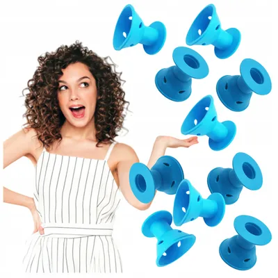 Produktbild von xhair Silikon Haarroller für Locken und Wellen