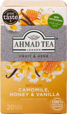 Produktbild von Ahmad Tea- Camomile, Honey & Vanilla 30g,  20 Beutel