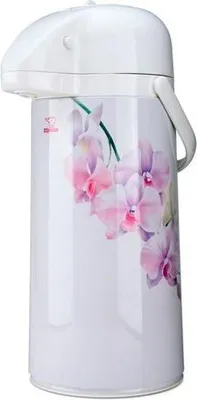 Produktbild von Zojirushi Thermoskanne Pump Isolierkanne Edelstahl Edelstahl-Glas-Innenflasche Orchid 1.85L
