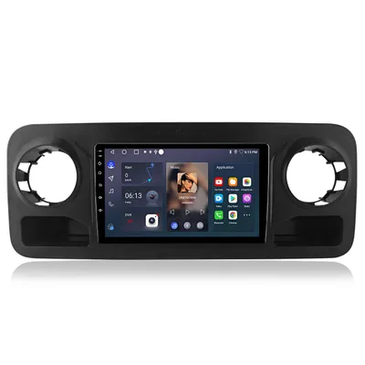 Image de Radio Android 10 pouces 64 GB pour Mercedes Sprinter 907 (2018-2025) avec CarPlay, Android Auto, navigation et Bluetooth
