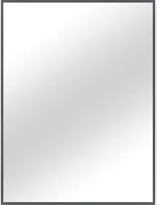 Obrázok produktu pre OXM Nástenné zrkadlo Tressedi Čierne zrkadlo 60 x 80 x 2 cm