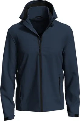 Produktbild von Stedman ST5440 | Herren Lux Softshell Jacket Atmungsaktivität 1.000 g/m² - Farbe: Blue Midnight - Größe: 4XL