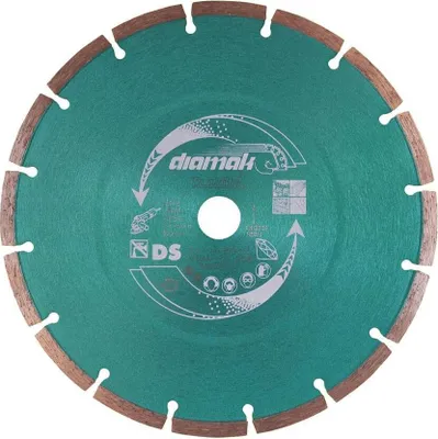 Obrázok produktu pre Makita D-61145, diamantová čepeľ, 2,22 cm, 23 cm, 7 mm, 1 kusov