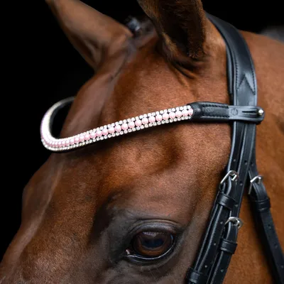 Image de Imperial Riding : bandeau IRHBeads Light Pink, taille : Full
