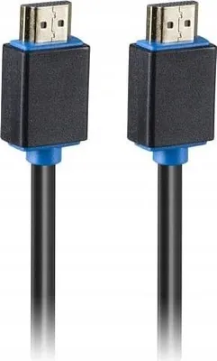 Zdjęcie produktu dla Kabel Hdmi 2.0 Libox Lb0136 Hdmi-Hdmi, 4K, Ethernet, 3M, Czarno-Niebieski