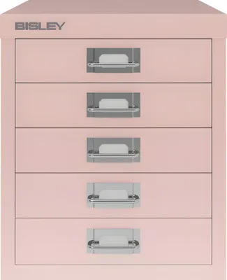 Produktbild von Schubladenschrank 5 Schübe, pastellpink, H 325 x B 279 x T 380