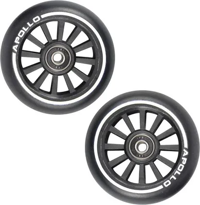 Produktbild von Scooter Wheel Set - PP Core - 100mm - Schwarz