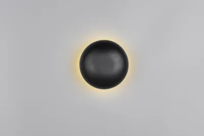 Immagine prodotto di Lampada da parete a LED, nera, touch dimmer, alimentata a batteria, L 8,4 cm