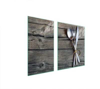 Produktbild von Glasschutzplatte Für Herd 90X52 Besteck