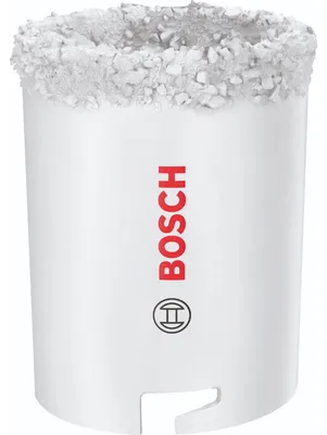 Image de Scie cloche Bosch avec support à emboîter Brick and Soft Tile, 53 x 60 mm