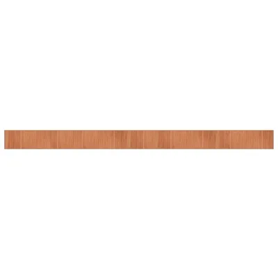 Immagine prodotto di vidaXL Tappeto rettangolare marrone 70x1000 cm Bamboo