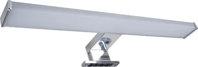Obrázok produktu pre Kúpeľňové nástenné svietidlo nad zrkadlo LED 8W neutrálna farba chróm podlhovasté 40 cm IP44 ELBA Polux