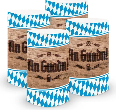 Produktbild von itenga 6x Windlicht klein Bayrisch An Guadn 10,0 cm