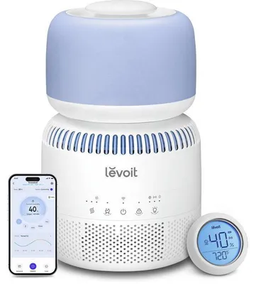 Productafbeelding van LEVOIT Sprout, luchtbevochtiger met evaporatieprincipe, wit