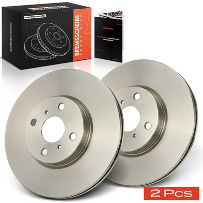 Produktbild von Frankberg 2x Bremsscheiben Vorderachse für Toyota Corolla Stufenheck Ractis Yaris Kasten/Schrägheck 2005-2017