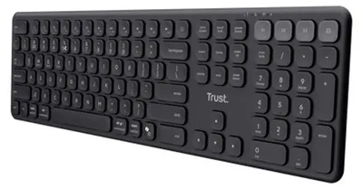 Immagine prodotto di Tastiera senza fili Trust Vaiya QWERTZ Nero, Bluetooth