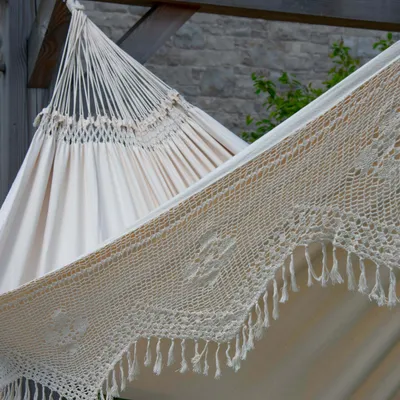 Produktbild von Authentische Brasilianische Elegante Hängematte - Doppelt - Antik