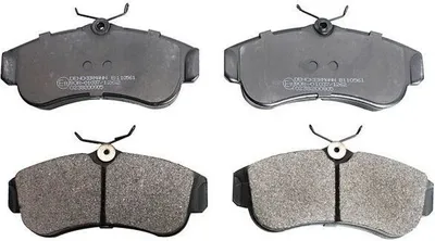 Produktbild von DENCKERMANN Bremsbeläge Satz Vorne Bremsklötze für NISSAN ALMERA II Hatchback (N16) B110561
