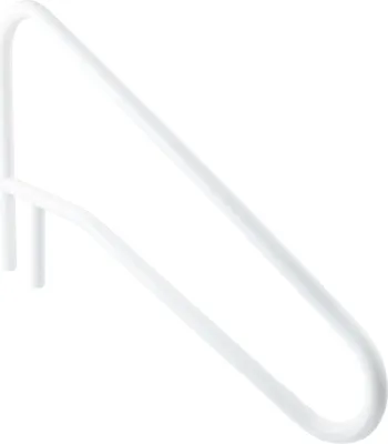 Immagine prodotto di Corrimano per piscina in acciaio inox SucceBuy, 1371x48x813 mm, portata 100 kg, saldato senza saldature, adatto per l'installazione su base o a incasso, supporto per l'ingresso in piscine, parchi acquatici e spa