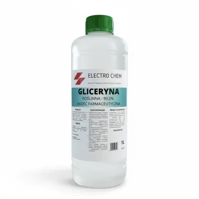 Zdjęcie produktu dla Gliceryna Roślinna Farmaceutyczna - 1L