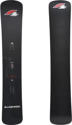 Produktbild von F2 Snowboard Eliminator Carbon Race 163 cm Schwarz 2024/25