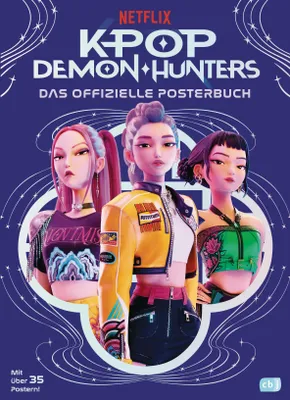 Produktbild von KPop Demon Hunters, offizielles Posterbuch mit über 35 Postern, zum Netflix-Hit