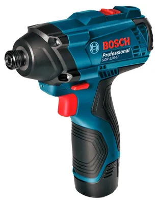 Obrázok produktu pre Bosch 0 601 9F0 001, Rázový uťahovák, Čierna, Modrá, 1/4", 2600 ot/min, 100 Nm, 1300 ot/min