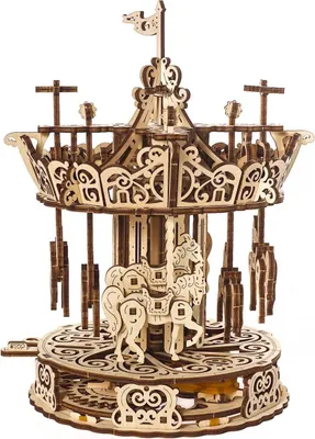 Image de casse-tête mécanique en bois 3D