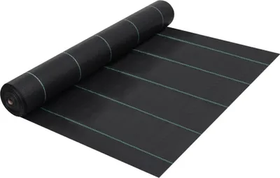 Produktbild von Unkrautfolie Schwarz 2x150 m PP