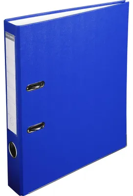 Image de Exacompta 20x Classeur à levier polypropylène dos de 50mm A4 Bleu 915407B