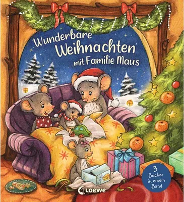Obrázok produktu pre Wunderbare Weihnachten mit Familie Maus