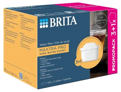Produktbild von BRITA Maxtra Pro Hard Water Expert Wasserfilter, 4 (3+1) Stk.