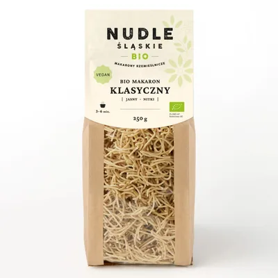 Zdjęcie produktu dla Makaron klasyczny nitki250g WYTWÓRNIA MAKARONÓW