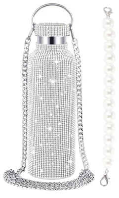Image de Bouteille isotherme en double paroi, d'une capacité de 750 ml, pour boissons chaudes et froides