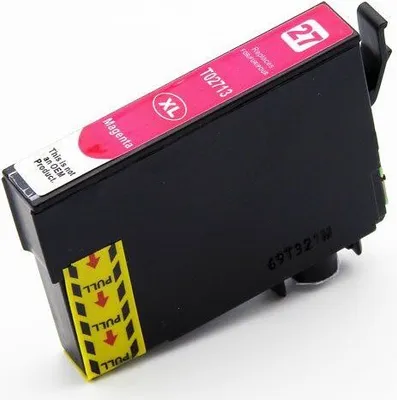 A magenta ink cartridge for a printer is shown against a white background.