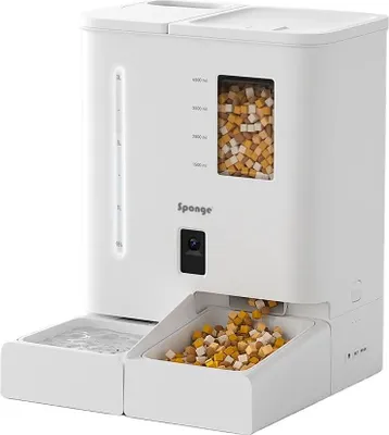 Image de Distributeur intelligent double pour animaux de compagnie SPONGE – 5 l