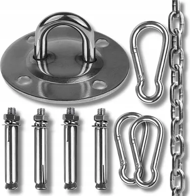 Image de OMNA | Kit de suspension pour balançoires - Kit complet - Acier galvanisé - Sûr et stable
