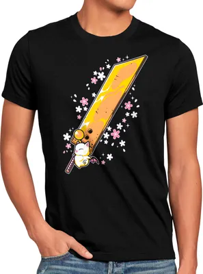 Produktbild von style3 Moogle Buster Sword Herren T-Shirt anime cloud chocobo sephiroth