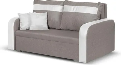 Produktbild von 2-Sitzer-Sofa mit Schlaffunktion CONDI - Beige/Weiß