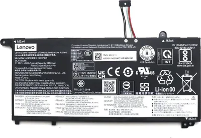 Imagen del producto de Batería Lenovo de 3 celdas, 45 Wh, 11,52 V, modelo L19C3PDA, compatible con CP/B