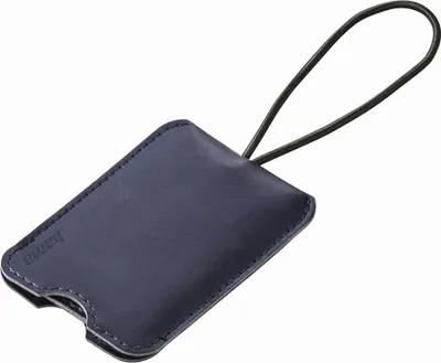 Produktbild von Hama Gepäckanhänger mit verdecktem Adressfeld, 11 x 7.5 cm, dunkelblau (00139516)