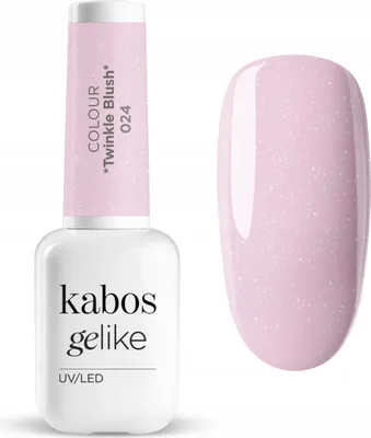 Produktbild von Kabos UV Nagellack Hybrid Gelike 024 Twinkle Blush 8ml