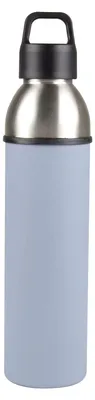 Isolierflasche 570 ml mit Teesieb, doppelwandig, blau