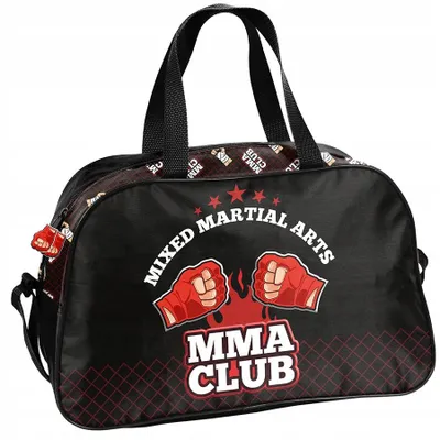 Produktbild von Paso Sporttasche Kinder Jungen Schwimmbad Schwarz MMA Club