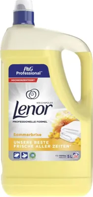 Obrázek produktu pro Lenor Rinse 200 Wash 5L Summerbrise vůně žlutá