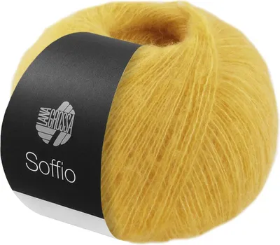 Produktbild von Lana Grossa - Soffio 0027 hellgelb