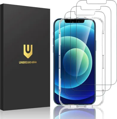 Produktbild von Panzer Schutz Glas für iPhone 12/12 Pro [3 Stück], 9H Härte Displayschutzfolie