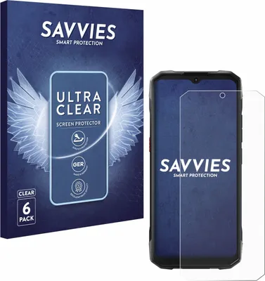 Produktbild von 6x Für Hotwav Cyber 15 Schutzfolie Savvies Displayschutz Display Schutz Folie Klar Transparent
